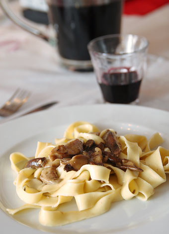 Tagliatelle agriturismo ca di malfolle